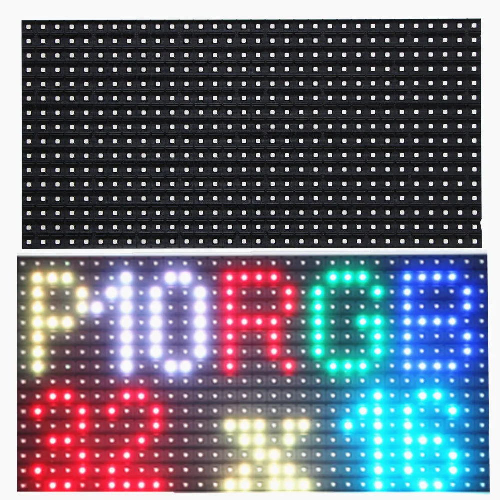 103*55 см RGB Полноцветный P10mm изготовленный на заказ мульти линейный наружный