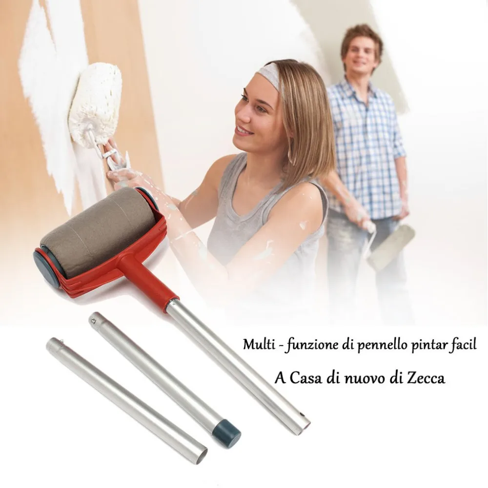 Multifunctional Household Use Wall Decorative Paint Roller DIY Easy To Operate Painting Brush Tool Painting Accessories