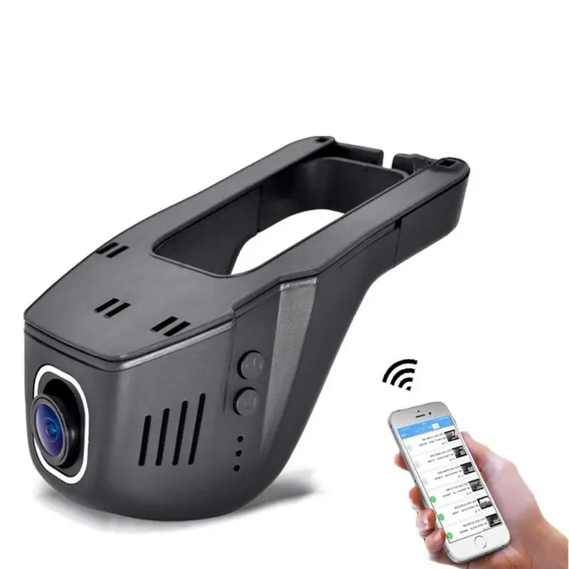 Автомобильный видеорегистратор, камера 1080 P, ночная версия, 12 МП, 165, широкоугольный, WiFi, регистратор, видеорегистратор, 165 градусов, широкоугольный объектив, видеорегистратор