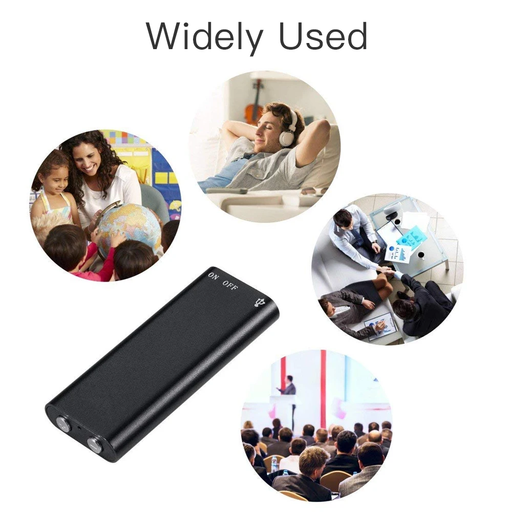 NOYAZU N17 8G Мини цифровой Аудио Диктофон USB Профессиональный диктофон стерео MP3