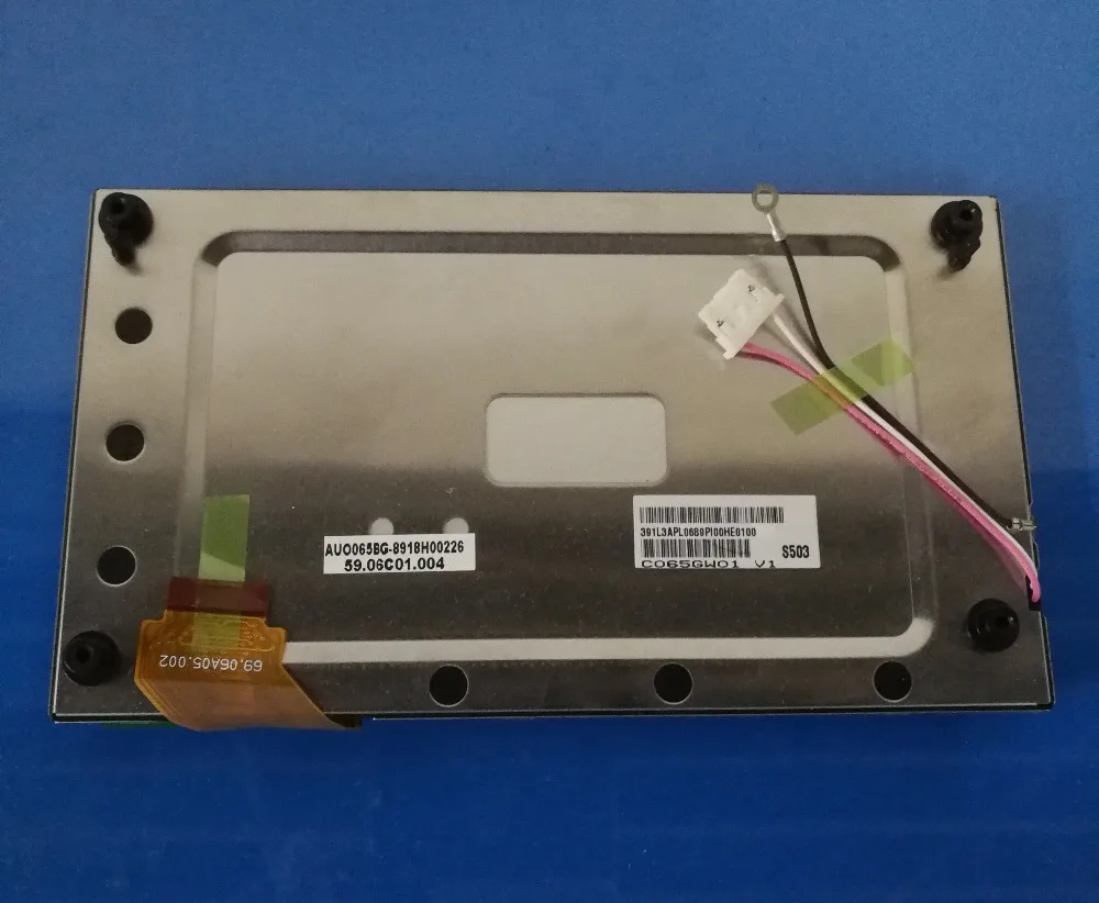 

Original new 6.5 inch TFT LCD Screen C065GW01 V1 C065GW01 V0 Display Screen Panel