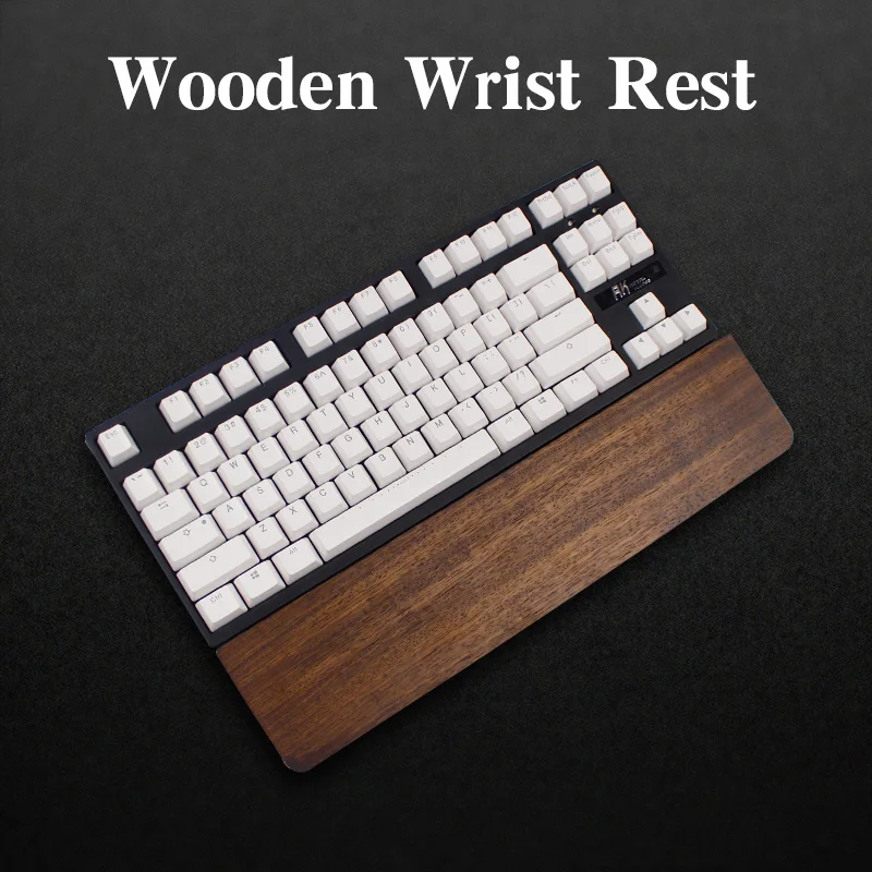 Koop Houten Polssteun ugyen hout voor wried mechanische gaming toetsenbord gh60 poker filco 60 87 104