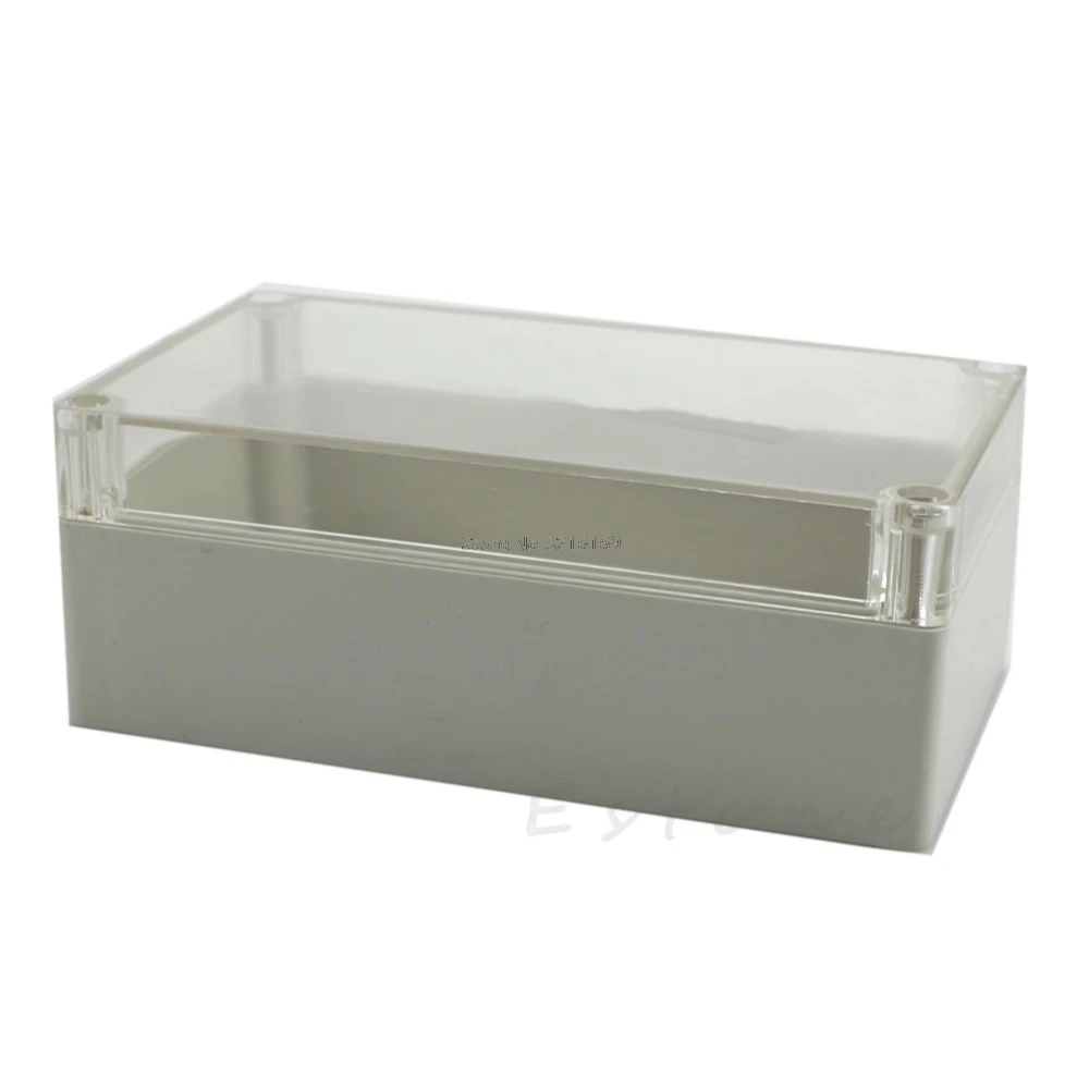 

For hot 158x90x60mm Waterproof Clear Electronic Project Cover Box Enclosure Plastic Case Promotion