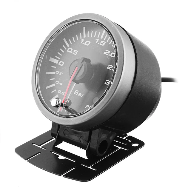 Dc 12v 2 5in 60mm Auto Car Led Turbo Boost Vacuum Press Pressure Dc 12v 2 5in 60mm Auto Car Led Turbo Boost Vacuum Press Pressure Gauge Bar Meter Accessories