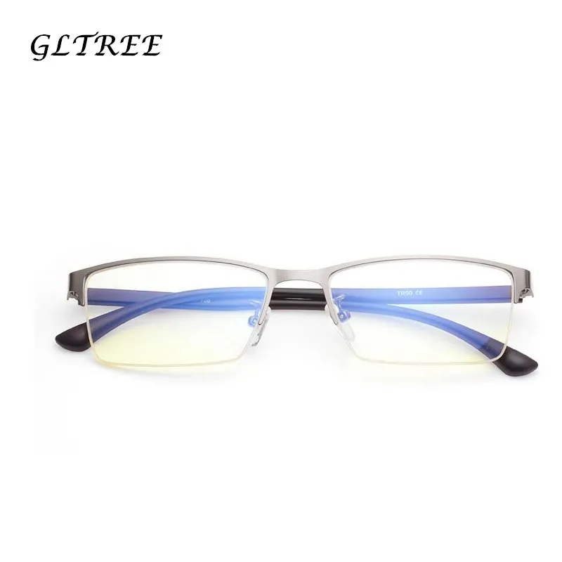 

GLREE Fashion Popular Business Computer Glasses Unisex Anti-Blu-Ray Mobile Game Anti-Radiation Half-Package Boxs Goggles G430
