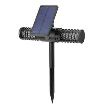 На солнечных батареях москитный убийца Оушен светодиодный уличный дворовый садовый Газон Свет инсектициды Zapper комаров убийца ночник лампа