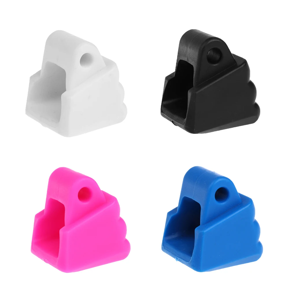 

Porable Brake Stopper Inline Skate Brake Roller Skate Toe Stops Lightweight Skating Accessories 4.5cm*3.5cm White/Black/Blue