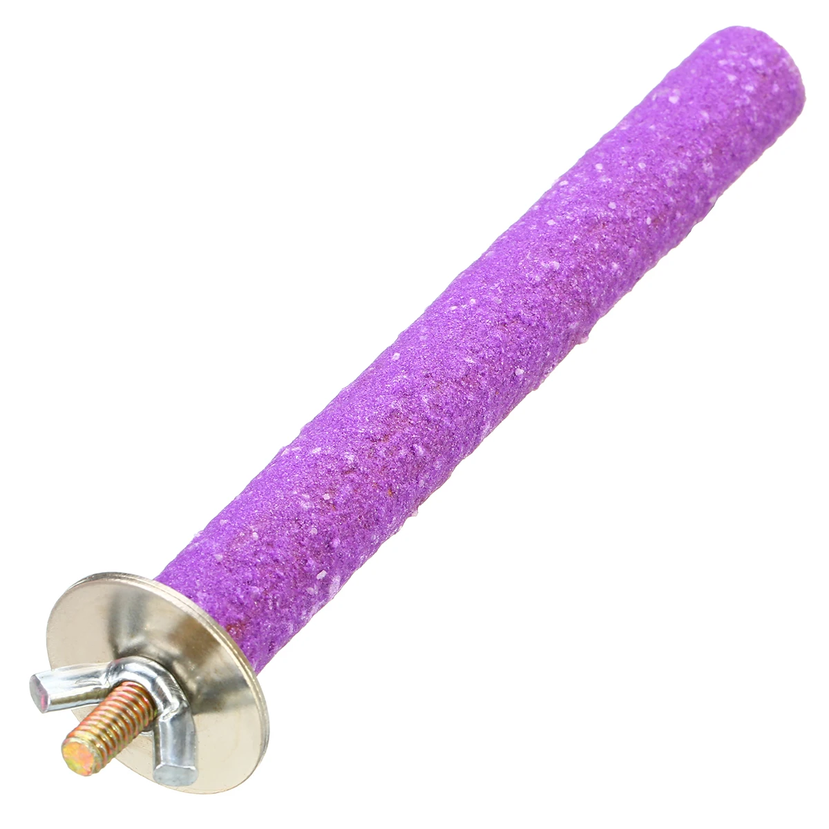 1pc Pet Bird Paw Grinding Cage Perches Stand Parrot Chew Toys 14cm Length Random Color