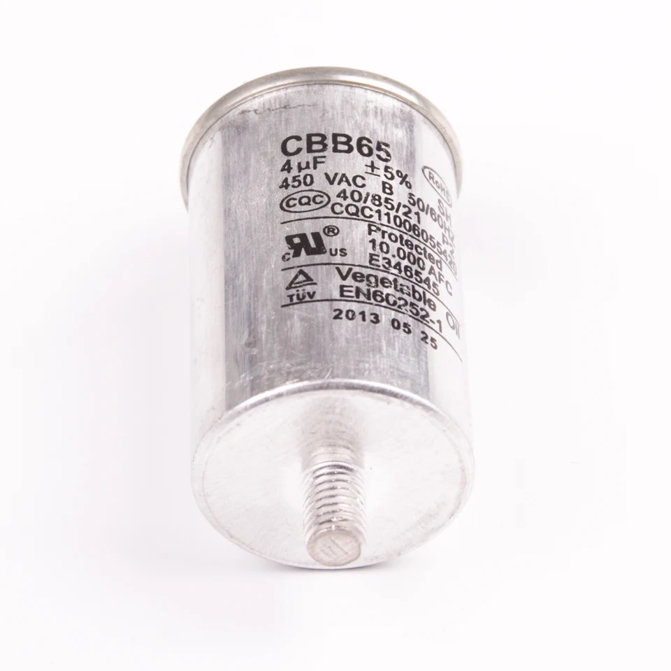 Condensator, 40uf Condensator CBB60 450V 40uf startcondensator 50 / 60Hz lopende condensator CBB60 450V 40uf waterpompcondensator voor wasmachine, koelruimtes, pompen enz Condensator, 40uf Condensator CBB60 450V 40uf startcondensator 50 / 60Hz lopende condensator CBB60 450V 40uf waterpompcondensator voor wasmachine, koelruimtes, pompen enz