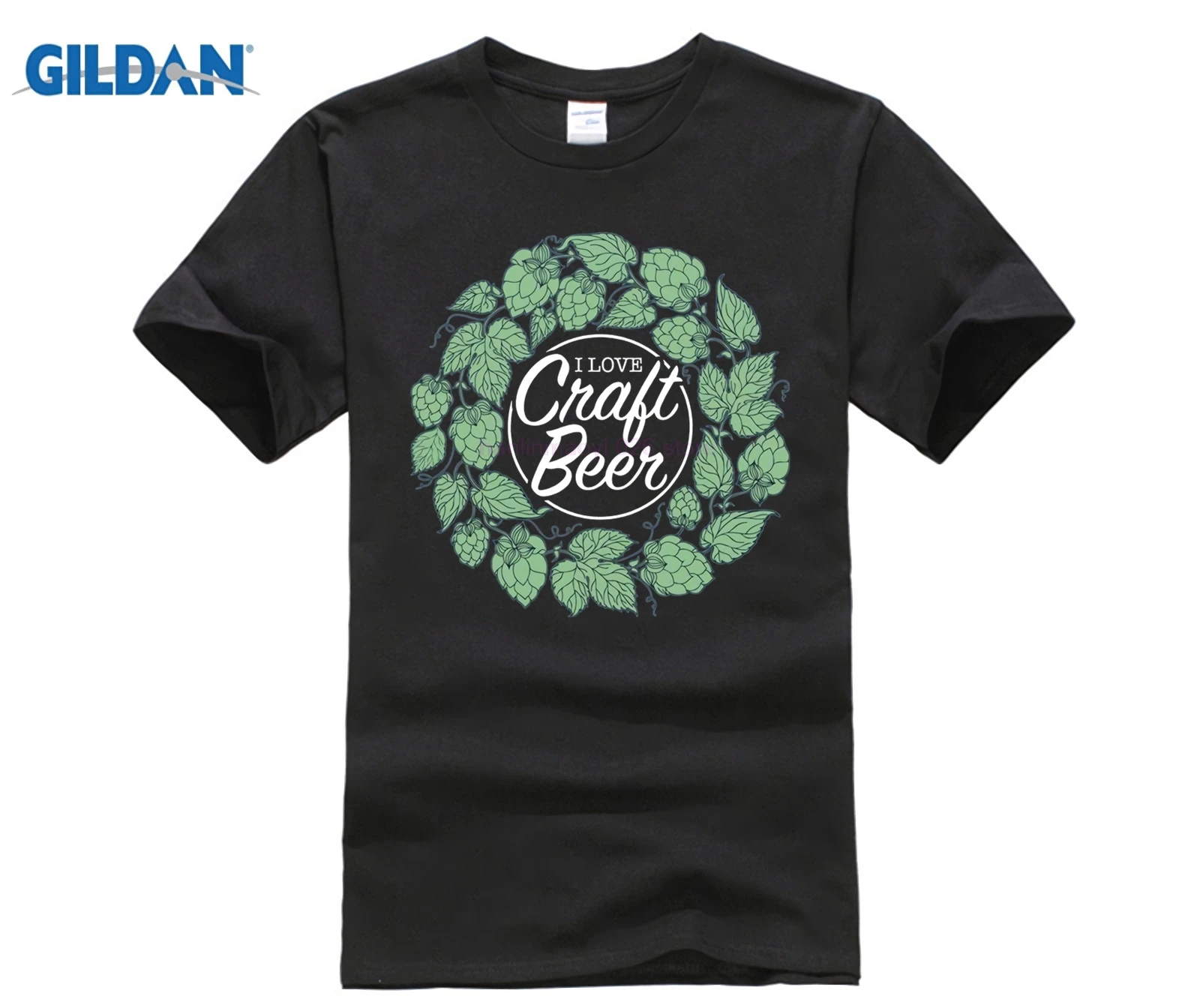 

cotton O-neck printing fashion T shirt I Love Craft Beer T Shirt Slogan