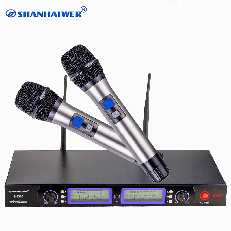 

Professional UHF dual channel 200 frequency optional multi application Use customized wireless handheld megaphone system OEM