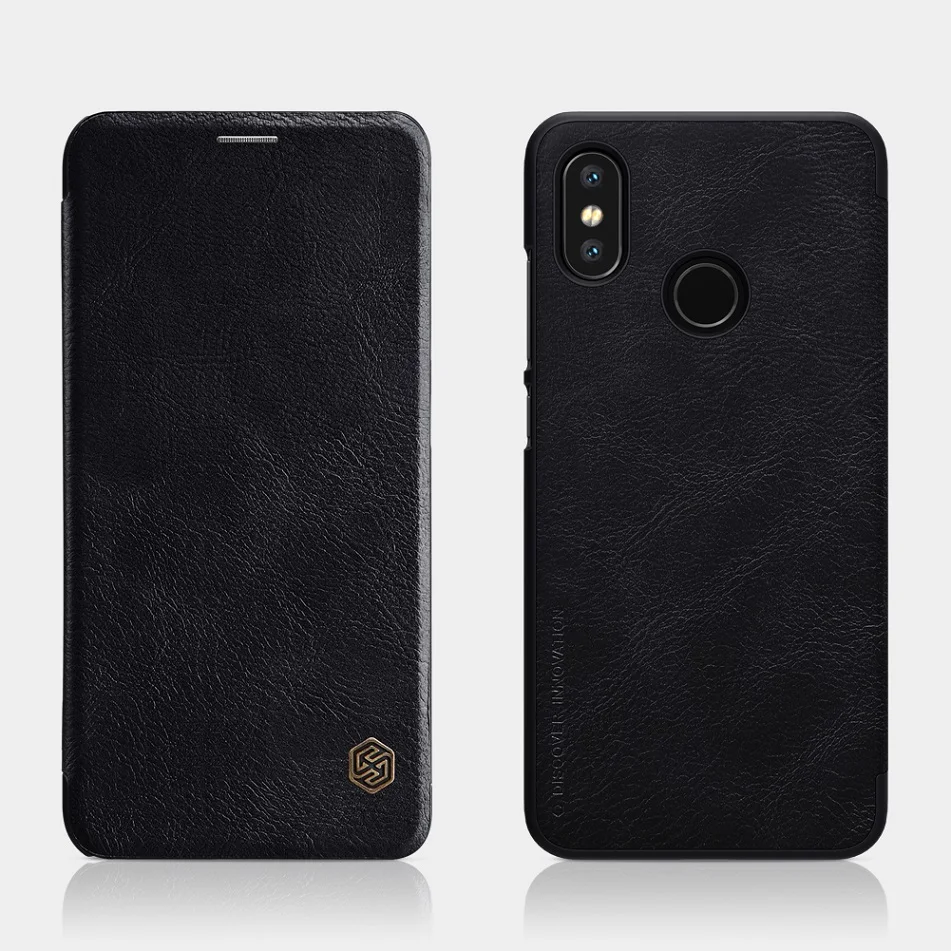 Чехол NILLKIN для xiaomi mi 8, винтажный, из искусственной кожи, с откидной крышкой, смарт, функция пробуждения, кошелек, слот для карт, для xiaomi mi 8, чехол, 6,21 дюймов