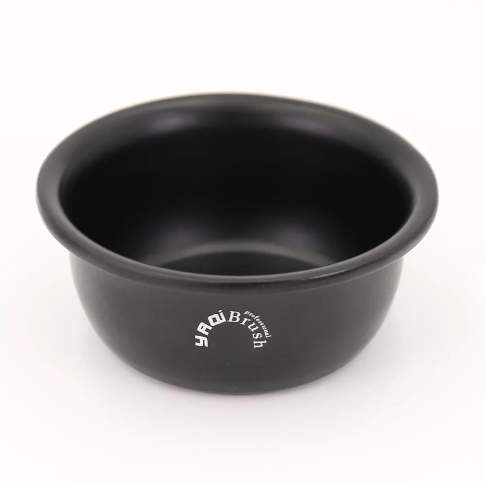 Online Cuenco de afeitar de aleación de Zinc de Color negro mate para hombres