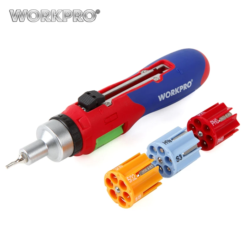 

Workpro 24-in-1 Auto-loading/ratcheting Multi-bit Screwdriver