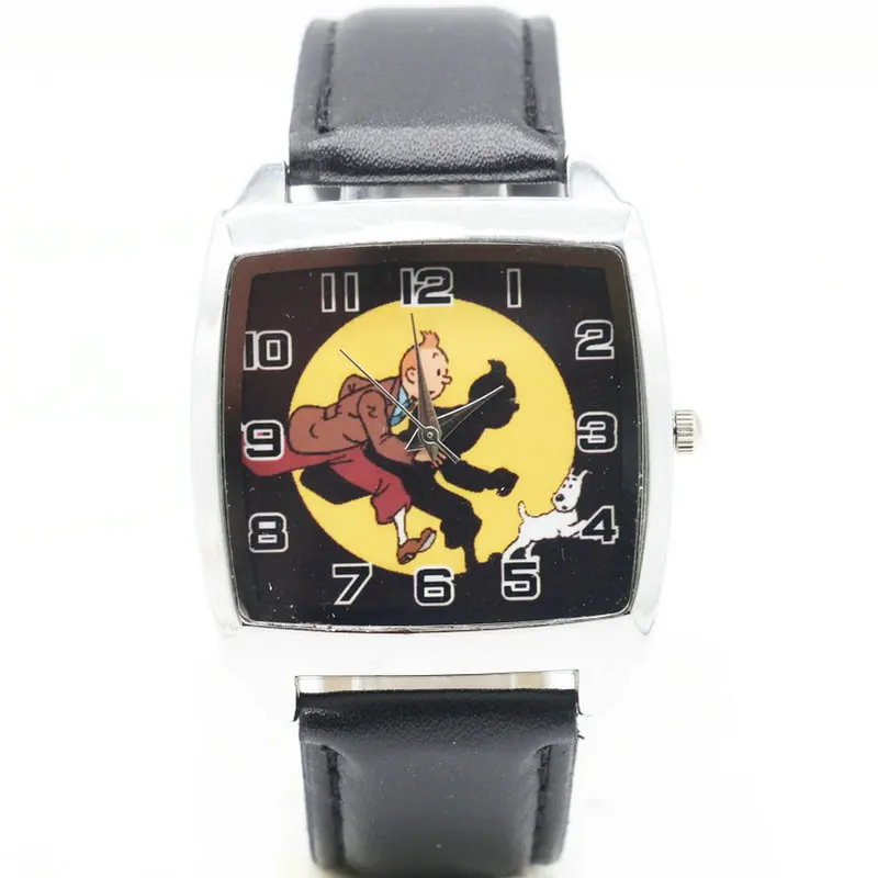 

Free Shipping 1pcs/lot Wholesale NEW Cartoon Children TinTin Watch Good Gift kids watch