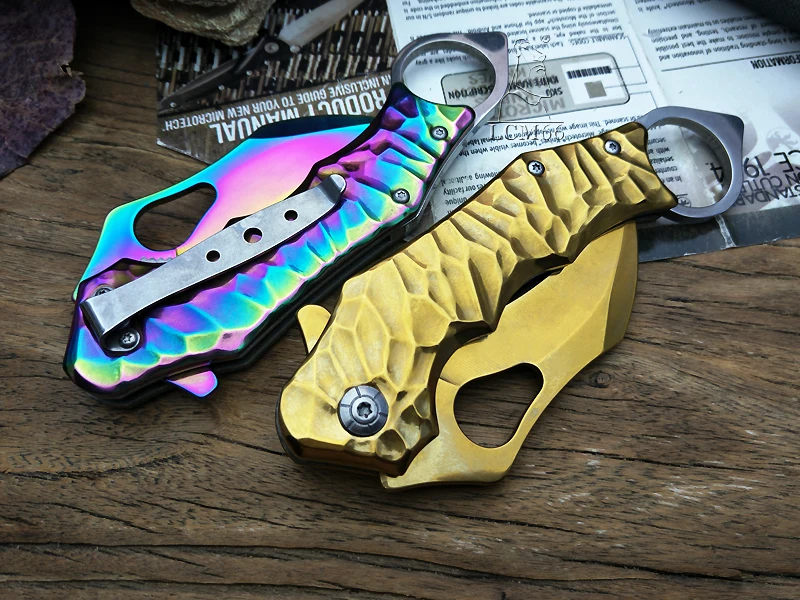 LCM66 складной Karambit складной нож csgo подарок тактический карманный нож, Открытый Кемпинг джунгли выживания битва самообороны инструмент