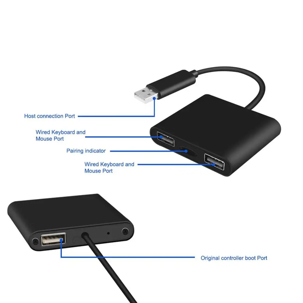 Professional Bluetooth Keyboard and Mouse Converter for Game Controller Pubg Mobile