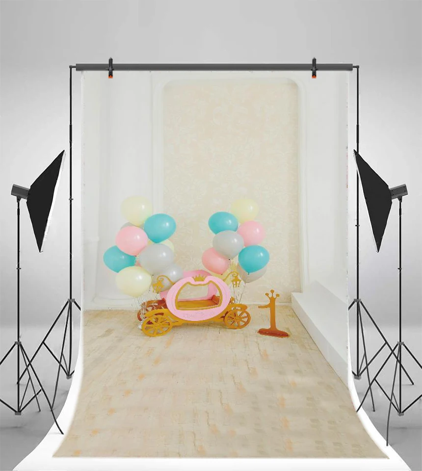 Laeacco Balloons Baby 1st Birthday Model Bicycle Interior Photo Backgrounds Customized Photography Backdrops For Photo Studio Laeacco Balloons Baby 1st Birthday Model Bicycle Interior Photo Backgrounds Customized Photography Backdrops For Photo Studio