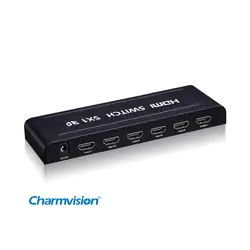 SWH51M Desktop Стандартный 5 в 1 HDMI 1.3 коммутатор 1080 P HD автоматический переключатель HDMI удаленный коммутатор 5 способов коммутации для HDMI