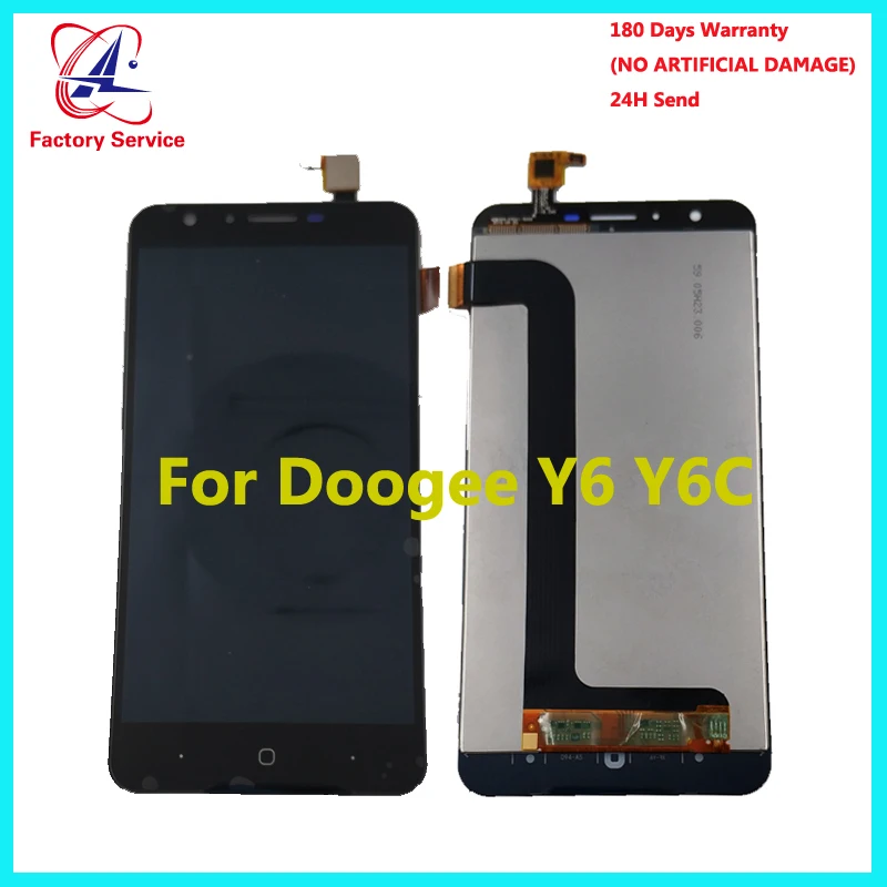 Doogee Y6 LCD Display+Touch Screen 100% Original Tested LCD Digitizer Glass Panel Replacement 5.5 inch For Doogee Y6C in stock
Doogee Y6 LCD Display+Touch Screen 100% Original Tested LCD Digitizer Glass Panel Replacement 5.5 inch For Doogee Y6C in stock