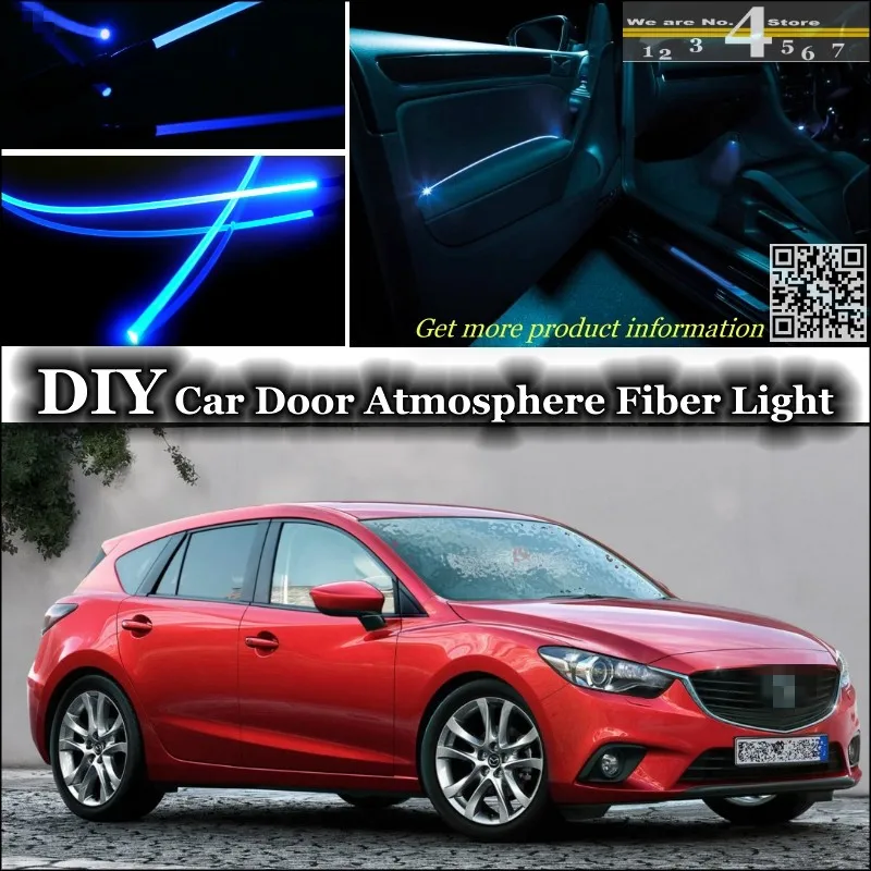 Us 21 85 13 Off For Mazda 3 Mazda3 M3 Axela Bk Bl Bm Interior Ambient Light Tuning Atmosphere Fiber Optic Band Lights Door Panel Illumination In