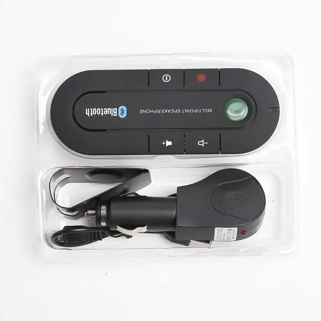 Bluetooth автомобильный комплект MP3 музыкальный плеер динамик телефон беспроводной громкой связи для наушников для IPhone Android телефон - Название цвета: Box-packed