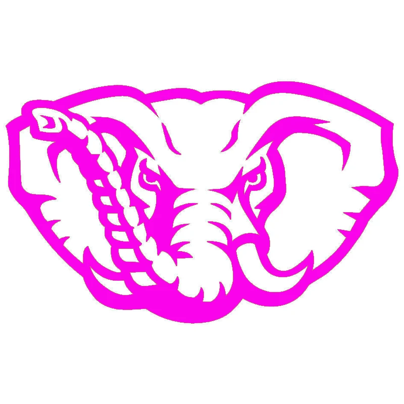 Классический автомобиль Angry Elephant с животным стиль JDM высечка автомобиля Наклейка