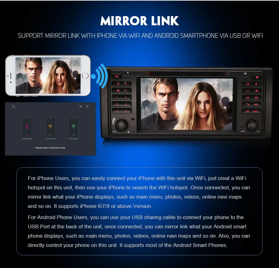 Discount Erisin ES3839B PX30 Android 8.1 Car Multimedia Player 7" Car DVD GPS for E39 9