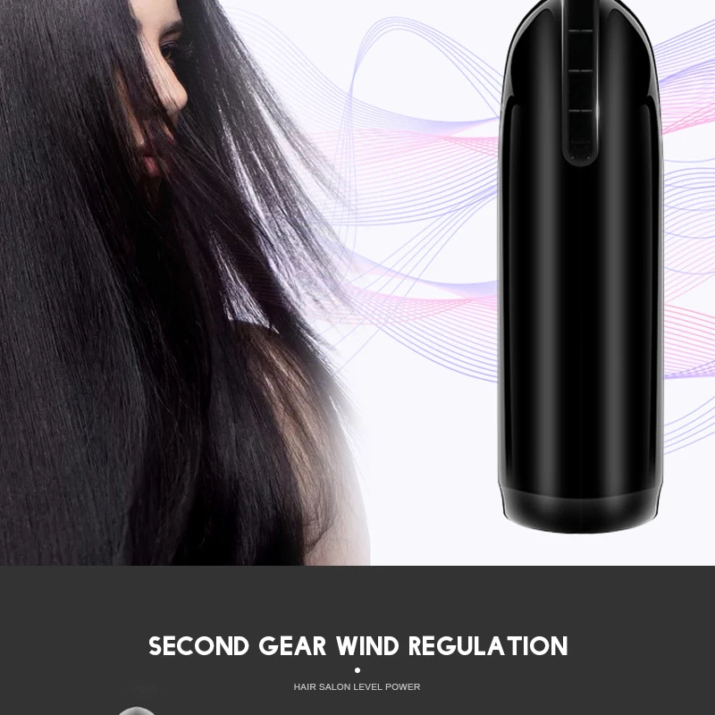 de Íons Negativos Secador de Cabelo Portátil