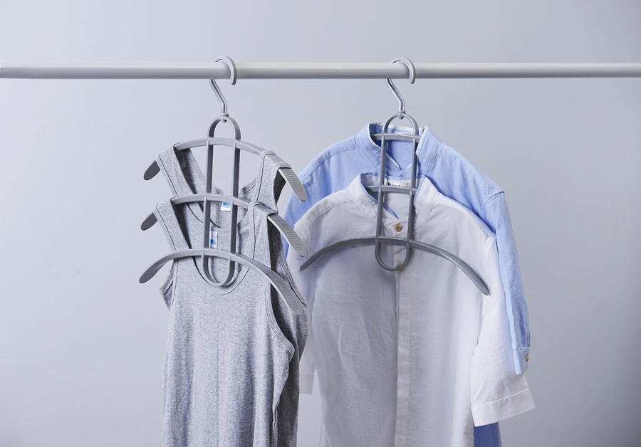 Домашняя одежда вешалки для хранения Вешалки для пальто, одежды многослойное толстое пальто пластик