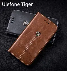 Роскошный чехол из искусственной кожи для Ulefone Tiger 5,5 '', чехол-кошелек с магнитной крышкой, откидной чехол с держателем для карт, чехол для