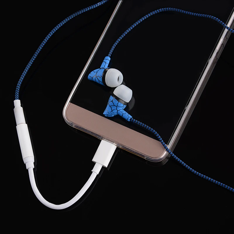Кабель для наушников Overfly type C 3 5 Jack USB до мм AUX адаптер huawei mate P20 pro Xiaomi Mi 6 8 аудио