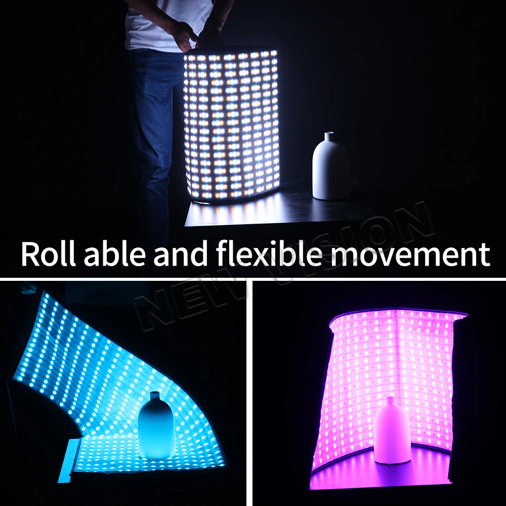 Falcon Eyes RGB Фото Свет Портативный светодиодный фото свет гибкий RX 736 Бесплатная