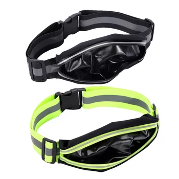 

Reflective Running Waist Bags Waterproof Adjustable Belts Sport Zip Bum Pack Outdoor Sports Cycling Climbing Hiking Accessories