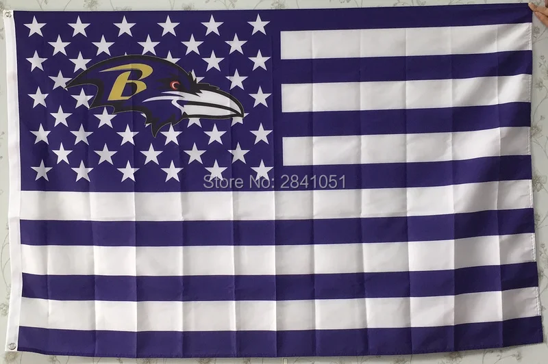 BaltimoreRavensUSAStarAndStripeFlag3X5CustomAnyFlag.jpg