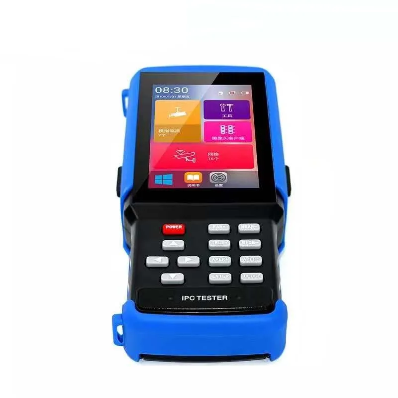 4.3'' 5 in one Touchscreen Tester for POE IP/Analog AHD CVI TVI 1080P Onvif Network Tester Professional Security Test Tool