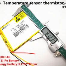 3 линии 318292 аккумулятор " для Prestigio Grace 3118 3G PMT3118 Аккумулятор для планшета 3,7 в 4000 мАч полимерный литий-ионный аккумулятор+ отслеживание