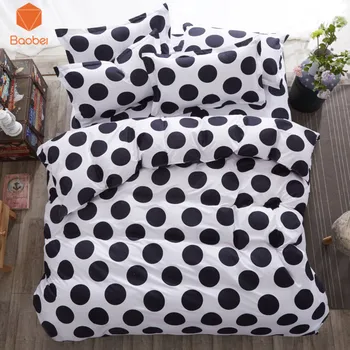 

Black Endless Black Polyester bedding Sets Duvetcover Setwinter Flat bedsheet Pillowcase Queen king Bedlinen Bedcloths sj117