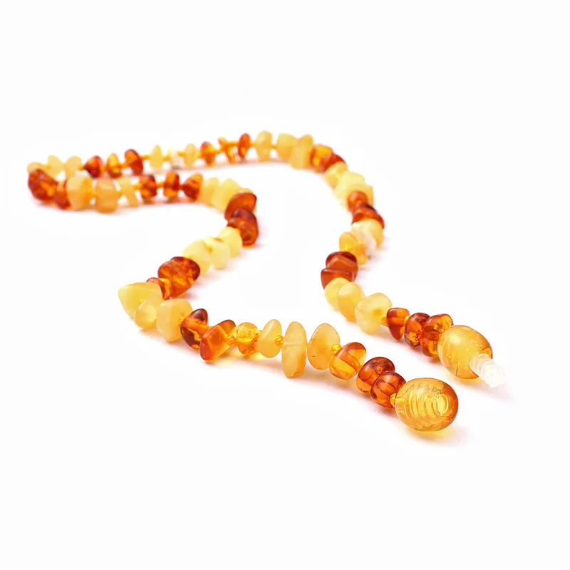 Ожерелье HAOHUPO Nature Baltic Amber украшения для прорезывания зубов натуральные янтарные