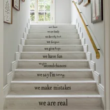 High Quality Modern Creative DIY Steps Sticker Removable Stair Sticker Home Decor Ceramic Tiles Patterns