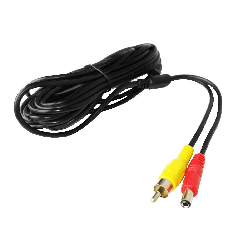  RCA Audio Cable 5M 10M 20M 30M Optional CCTV Audio Output DC Plug Extension Cable for AHD CVI TVI A - 32838656307