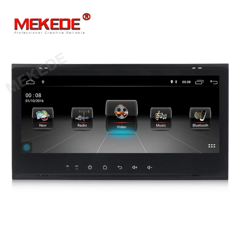 Автомобильный мультимедийный плеер MEKEDE 2 + 32 ГБ Android 10 0 GPS Авторадио для Volkswagen Touareg