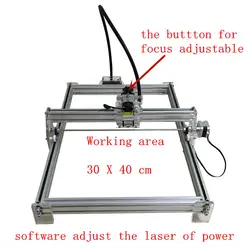 1600 МВт лазерная гравировка машины рабочей зоны 30*40 см лазерный гравер лазерной резки для игрушки другу