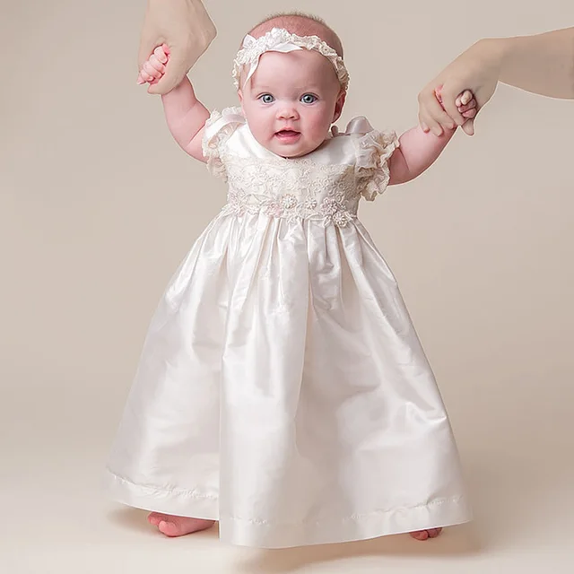 bl 1 2015 new fashion and to length white dress baby birthday baby girl