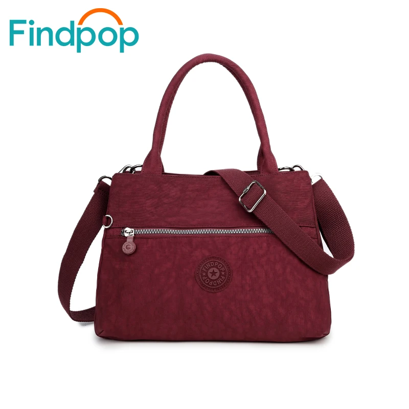 Findpop Vintage Handbag Women 2017 Fashion Crossbody Bag Waterproof Large Capacity Ladies Handbags Canvas Single Shoulder