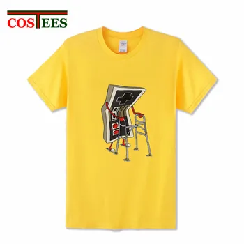 

2018 New season collection funny Old Gamer T Shirts Men game lover best gift T-shirt Humor Designer PS4 station summer tee shirt