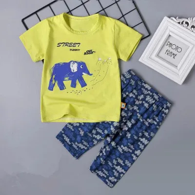 VIDMID طفل الفتيان مجموعات t-قميص + السراويل الأطفال الملابس ديناصور طائرة الدعاوى الاطفال الصيف ملابس الأولاد مجموعات ل 1-9 سنوات 4049