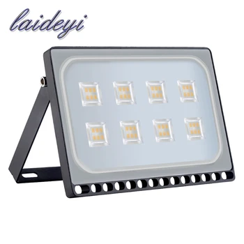 

LAIDEYI 3PCS Ultra thin LED Floodlights 50W LED Floodlight IP67 Waterproof 220V LED Spotlight Refletor LED Lamp Outdoor Lighting