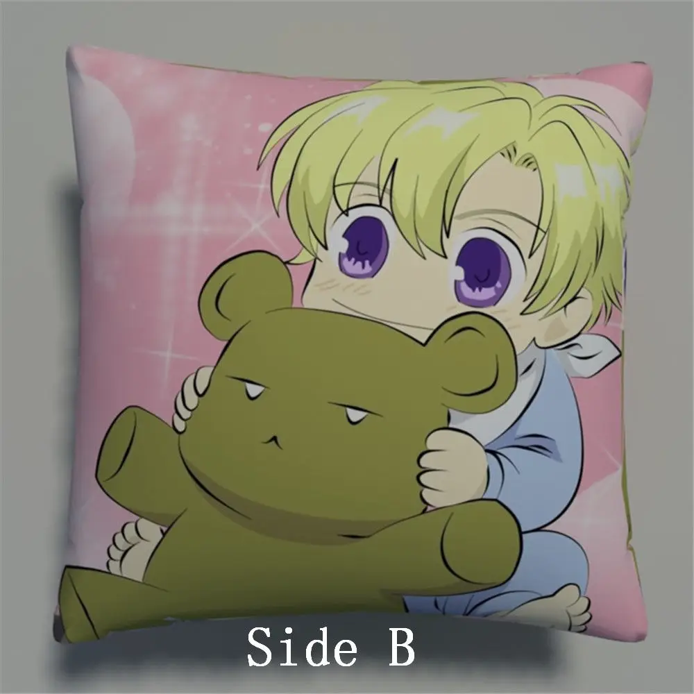 Ouran High School Host Club Аниме Манга Двусторонняя Подушка Чехол для подушки Otaku косплей
