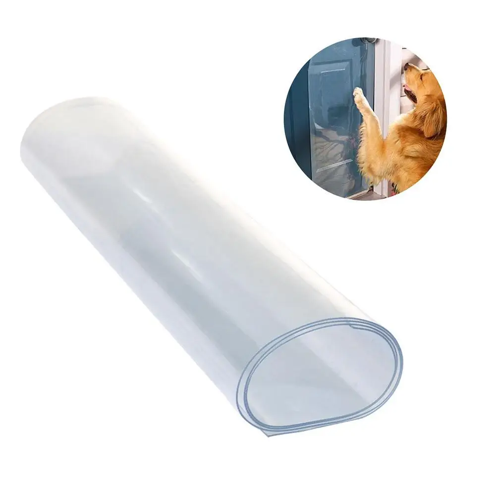 

TPFOCUS Pet Cat Dog Scratch Pad Claw Pad Film Protector TPU for Door Furniture Sofa Anti-Scratch Pad install on furniture